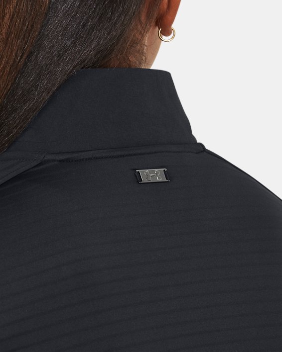 Haut entièrement zippé UA Storm Daytona pour femme, Black, pdpMainDesktop image number 3